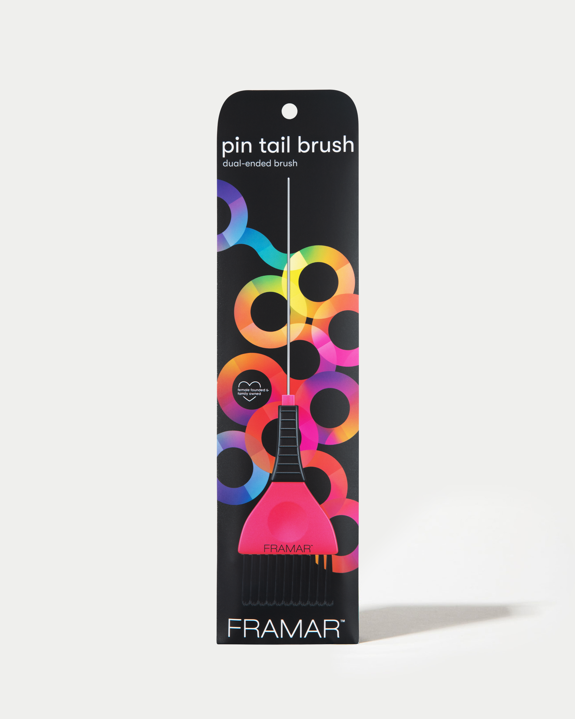 framar-pin-tail-brush-pennello-colorazione-con-codino-in-metallo image 2