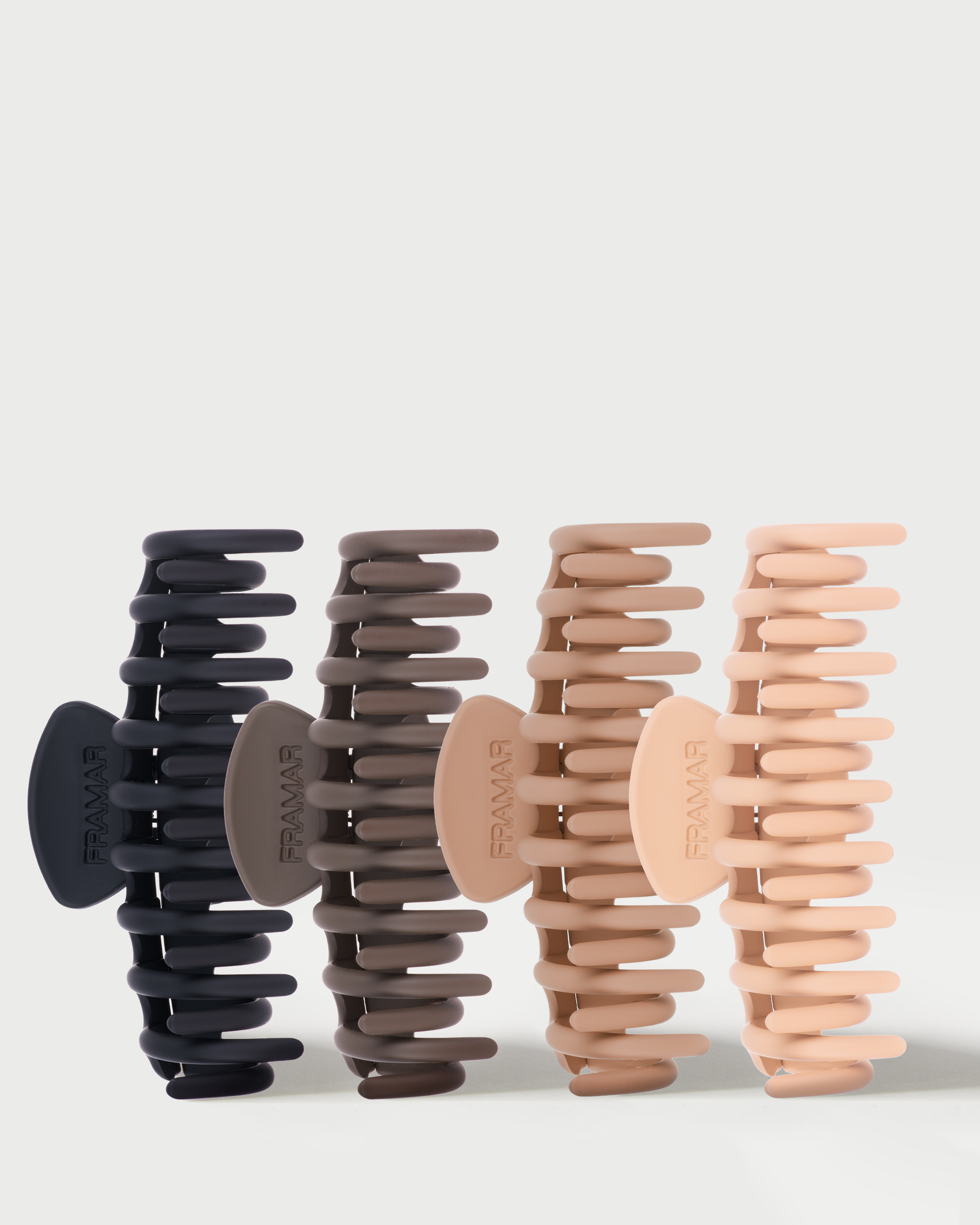 framar-claw-clips-neutral-mollette-a-granchio-grandi-opache-4pz image 1