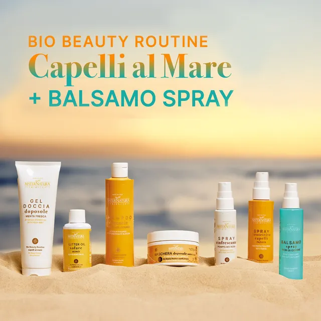 maternatura-bio-beauty-routine-capelli-al-mare-balsamo-spray-mango-maracuja image 1
