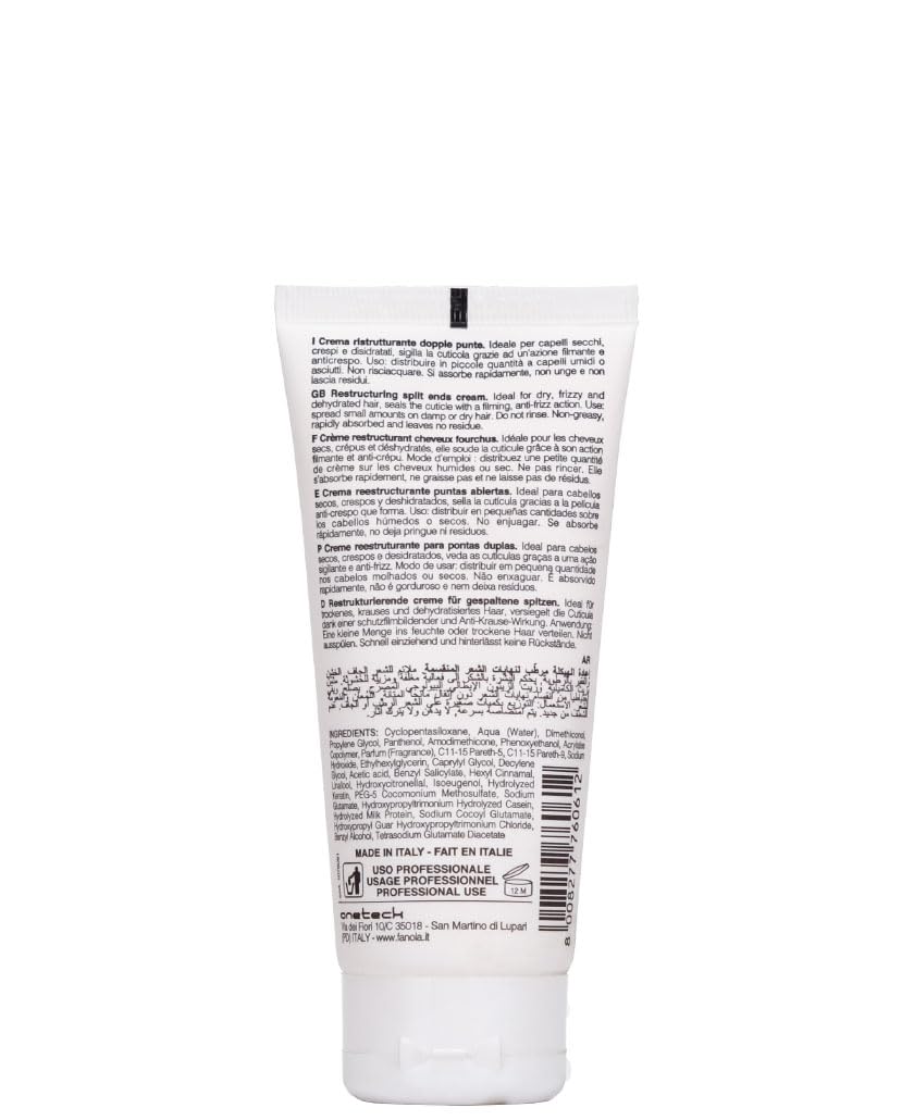 fanola-nutricare-restructuring-split-ends-cream-crema-riparatrice-punte-100-ml image 2