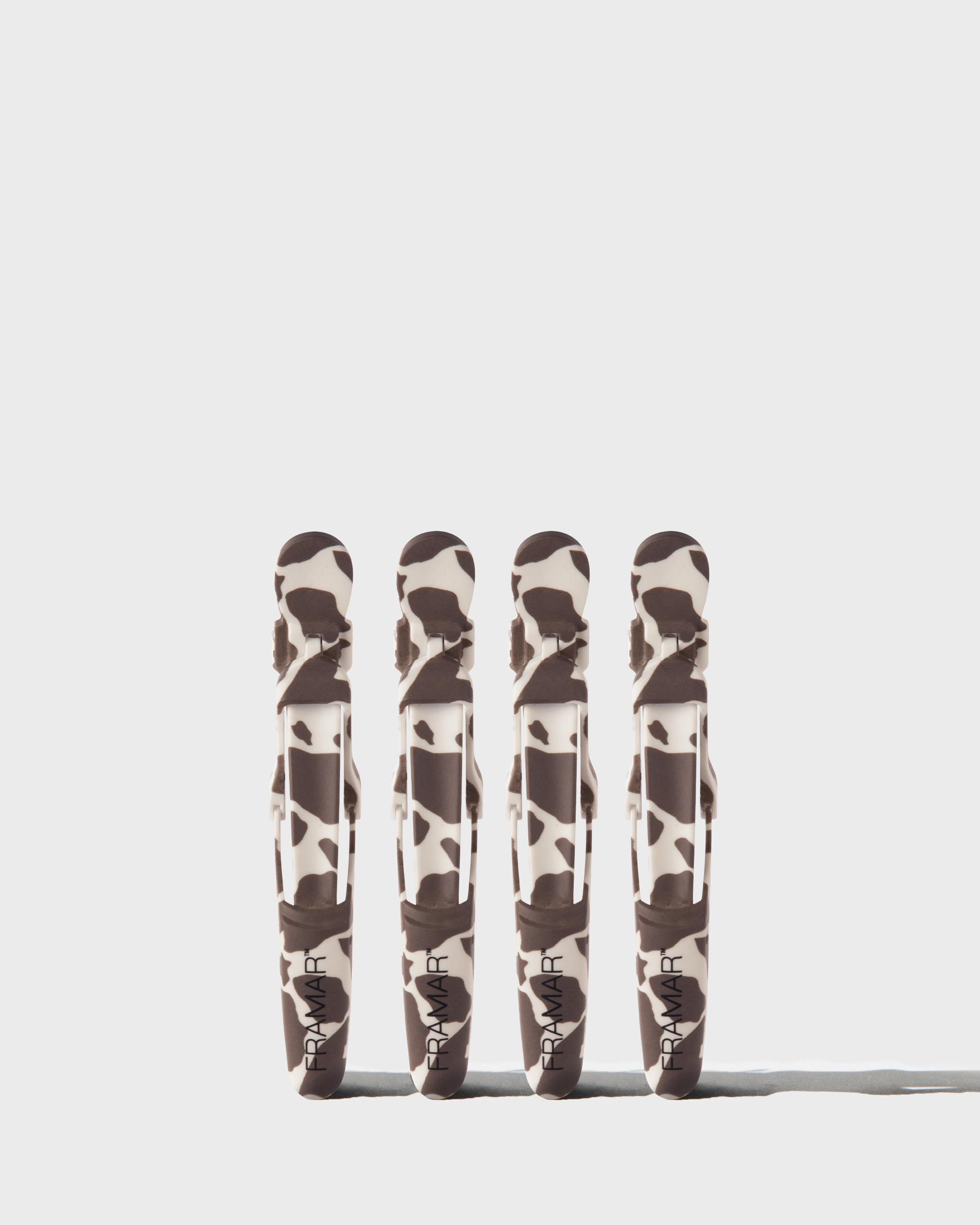 framar-gator-grip-clips-yeehaw-set-4-becchi-cow-print image 1