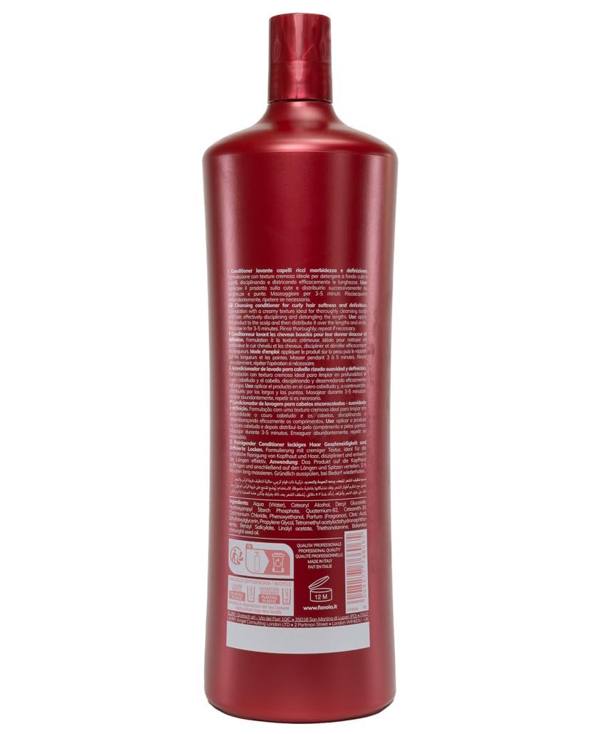 fanola-wonder-curl-crema-detergente-ricci-e-ondulati-1000-ml image 2