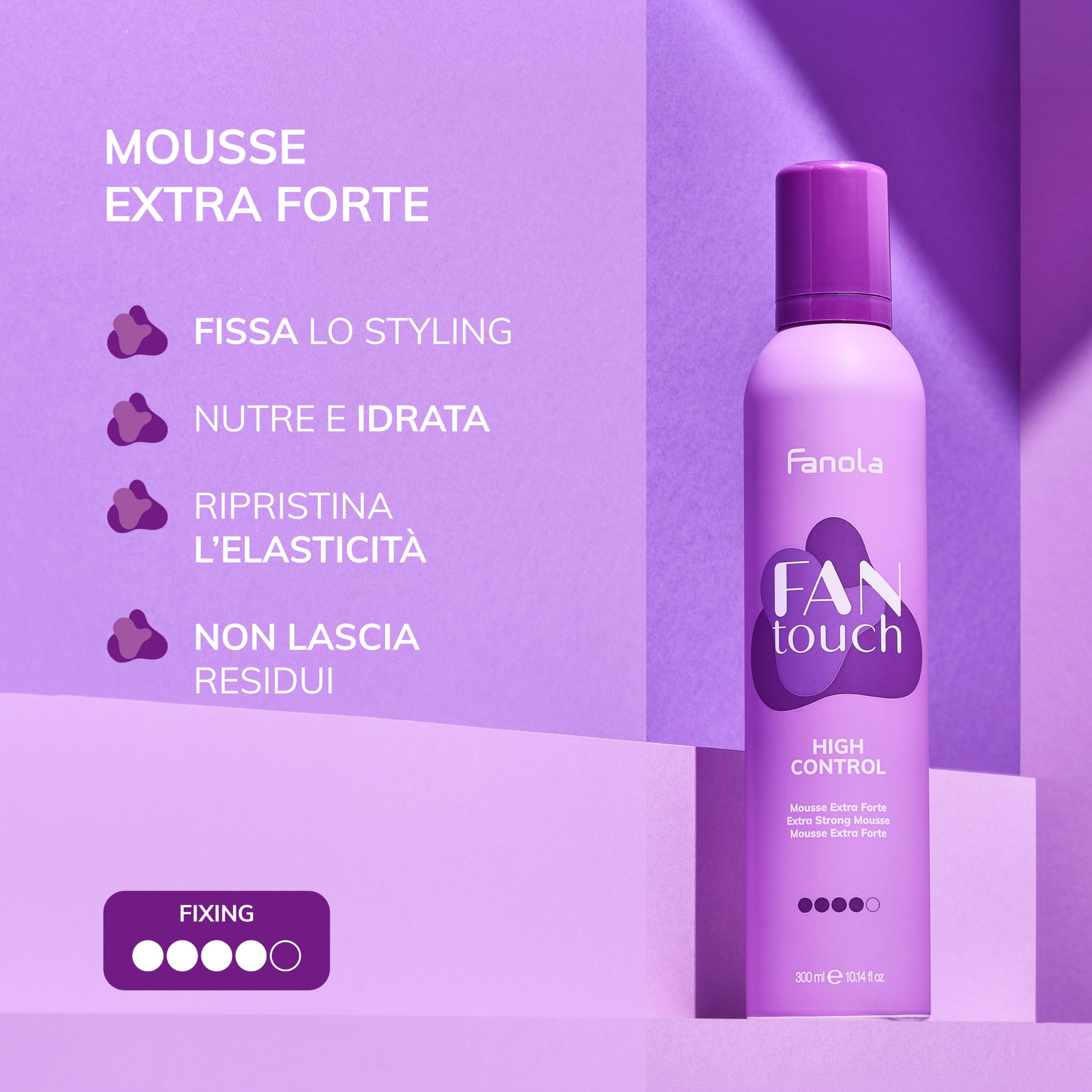 fanola-fantouch-mousse-extra-forte-fissaggio-4-300-ml image 5