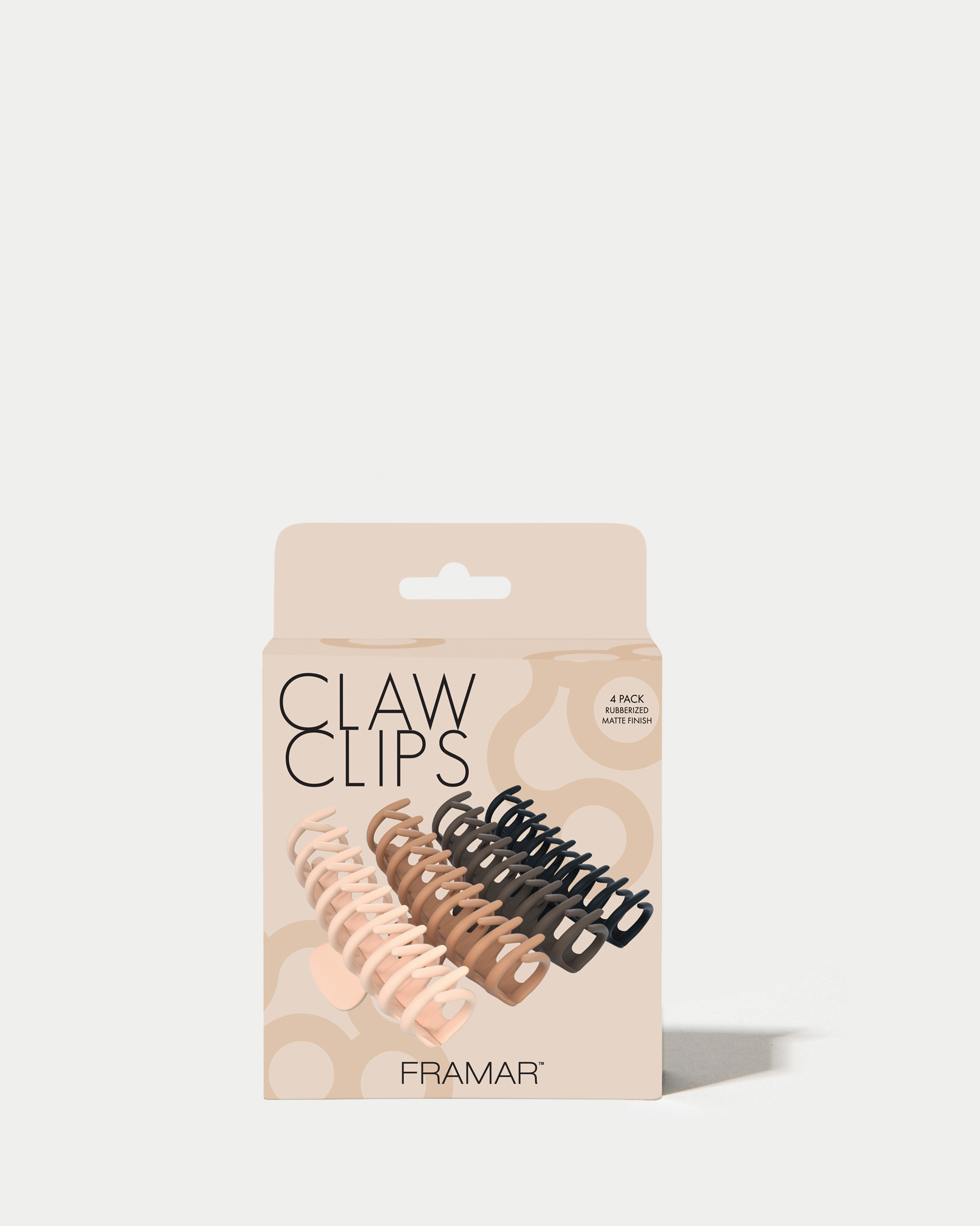 framar-claw-clips-neutral-mollette-a-granchio-grandi-opache-4pz image 2