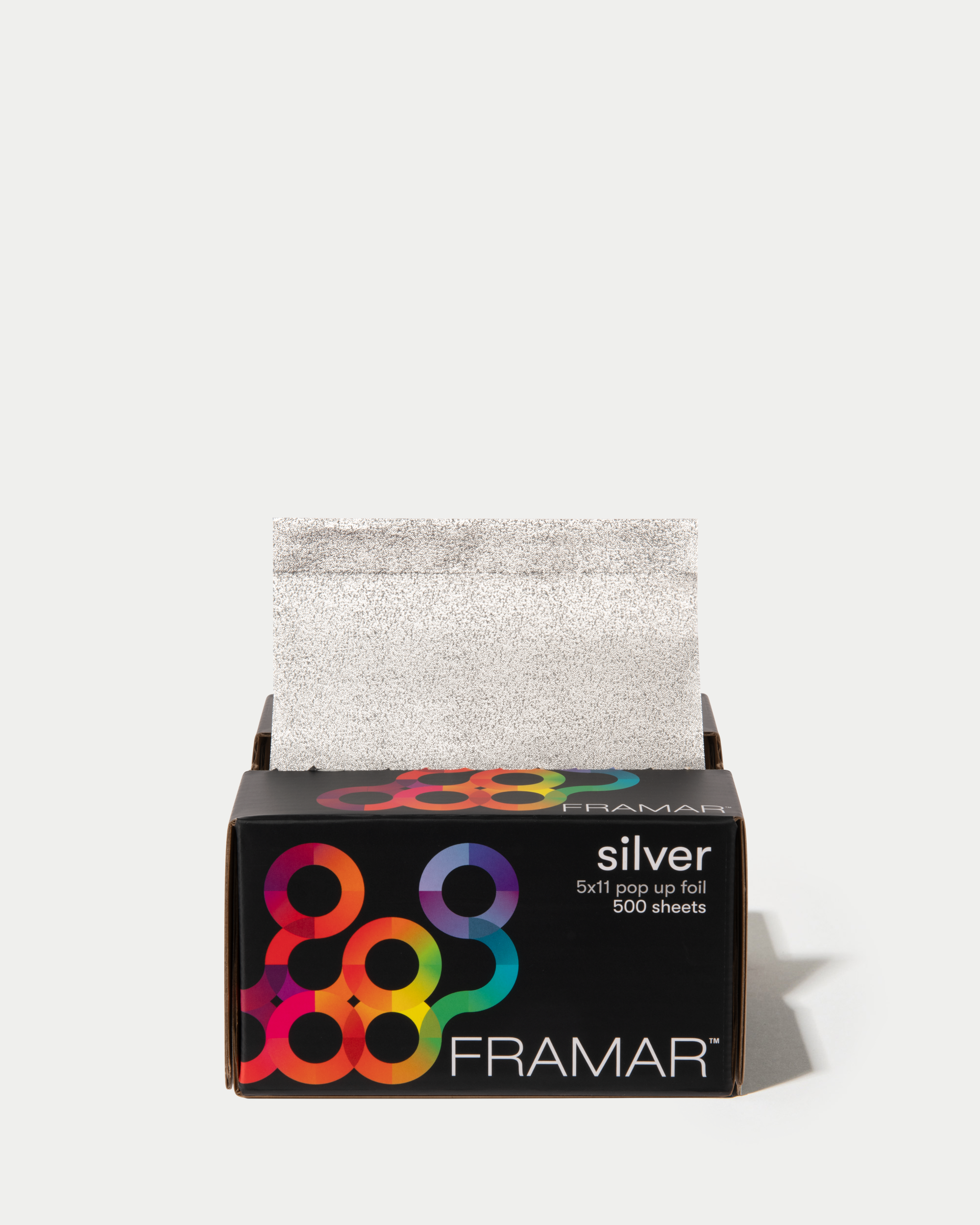 framar-star-struck-silver-pop-up-foil-fogli-alluminio-pre-tagliati-5x11-500-pezz image 1