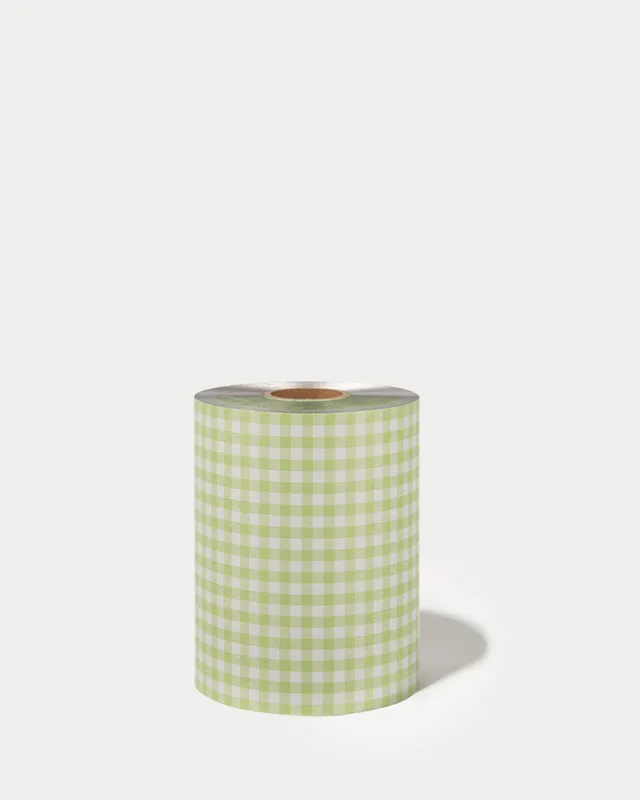 framar-embossed-roll-green-gingham-rotolo-320ft image 1
