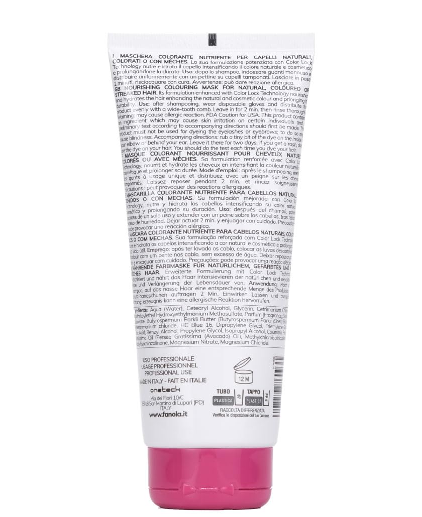fanola-maschera-colorante-ocean-blue-200-ml image 2