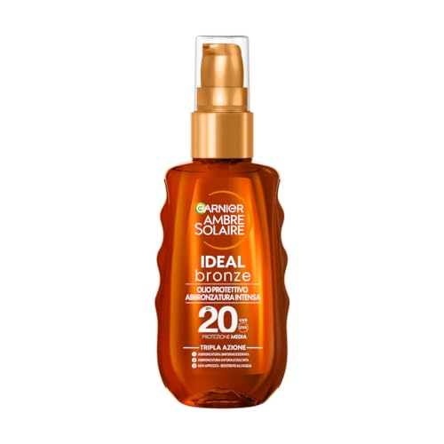 garnier-ambre-solaire-ideal-bronze-olio-protettivo-abbronzante-spray-spf20-150-m image 2