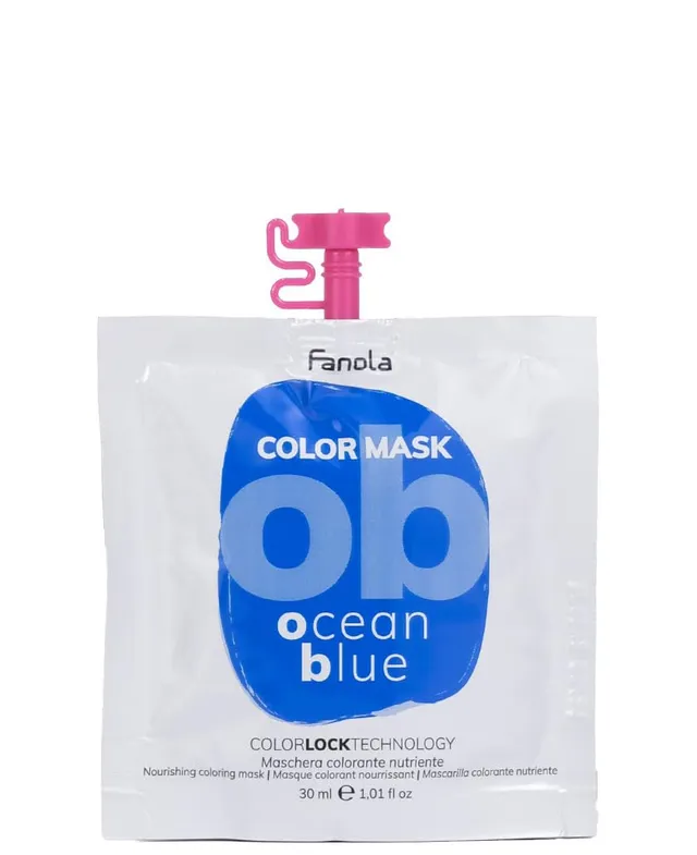 fanola-maschera-colorante-capelli-ocean-blue-30-ml image 1