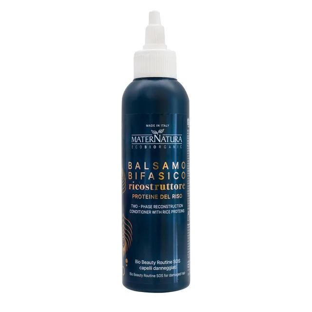 maternatura-balsamo-bifasico-ricostruttore-proteine-del-riso-capelli-danneggiati image 1