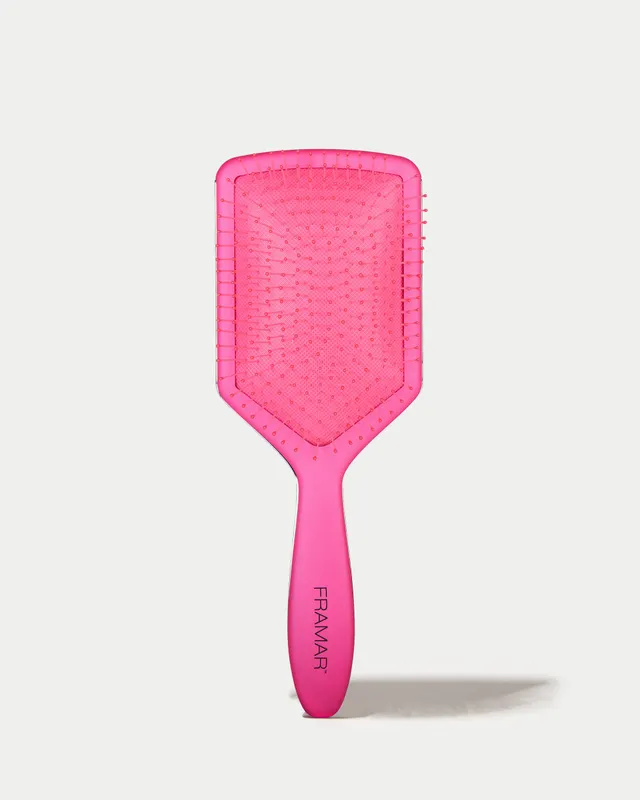 framar-pinky-swear-paddle-brush-districante-rosa-opaco image 1