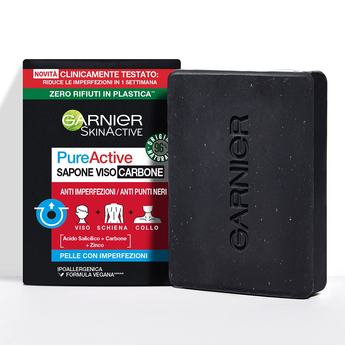 garnier-pureactive-sapone-viso-e-corpo-al-carbone-100-g image 1