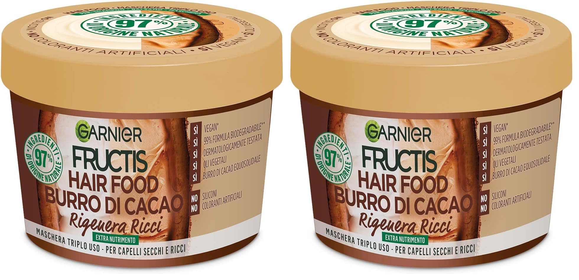 garnier-fructis-hair-food-burro-di-cacao-maschera-capelli-ricci-390-ml image 8