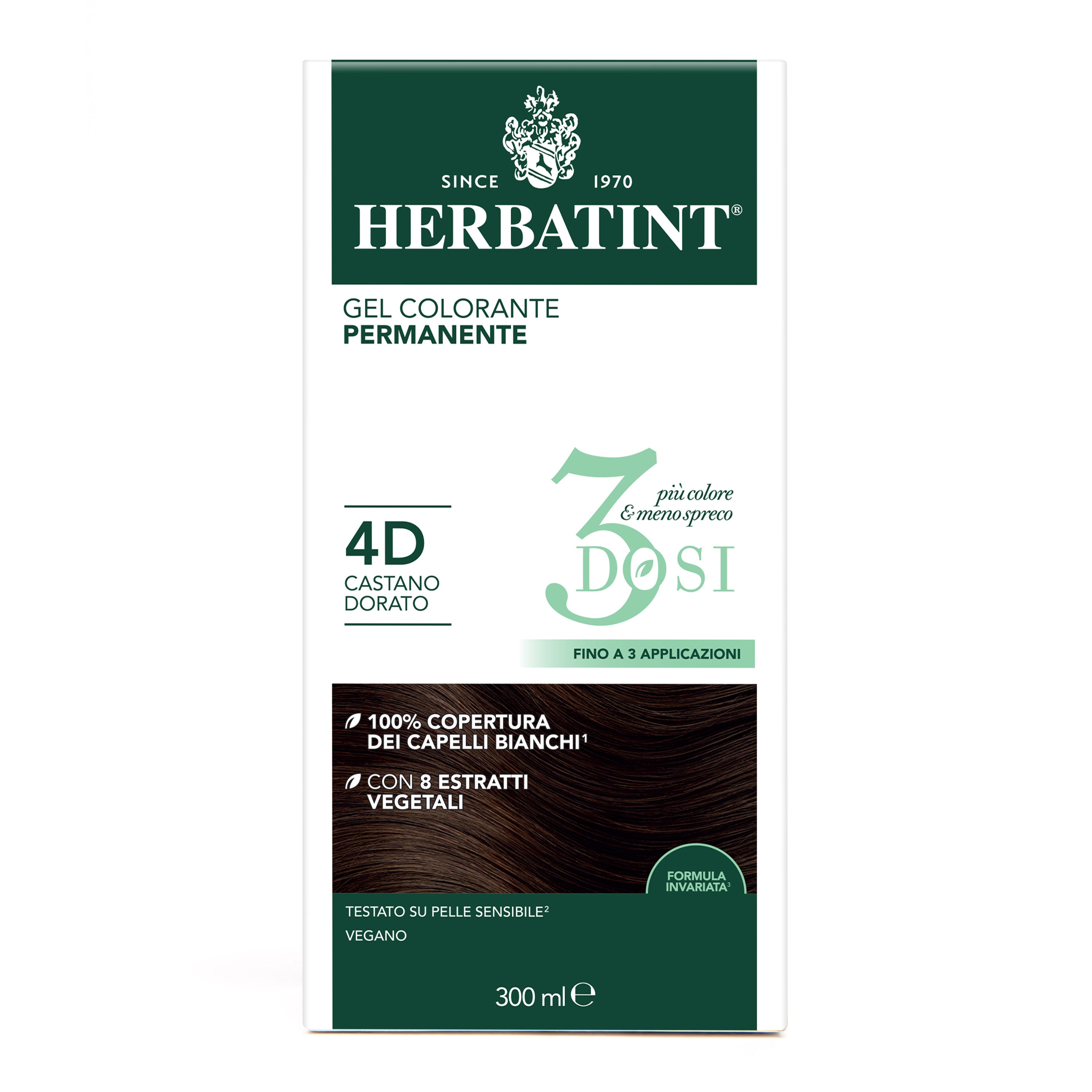 herbatint-gel-colorante-permanente-3-dosi-4d-castano-dorato-300-ml image 3