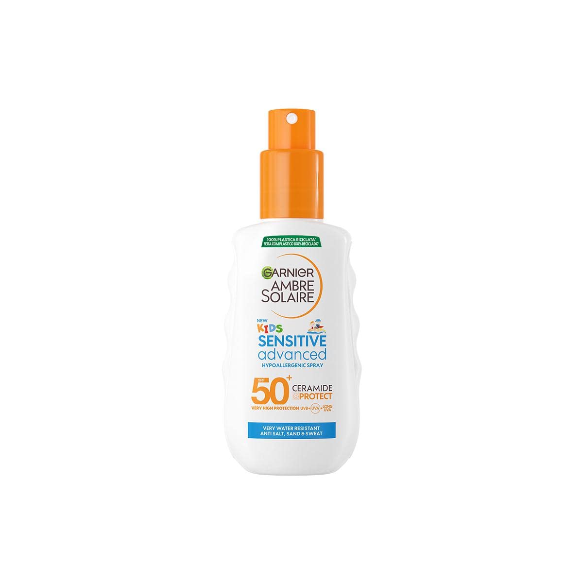 garnier-ambre-solaire-advanced-sensitive-kids-ceramide-protect-spray-spf50-150-m image 1