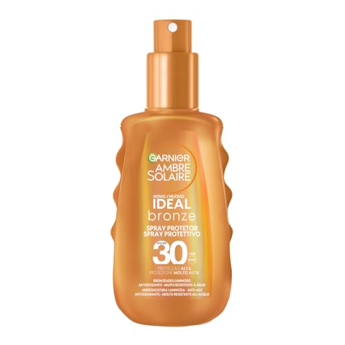 garnier-ambre-solaire-ideal-bronze-latte-solare-spray-protettivo-spf-30-150-ml image 2