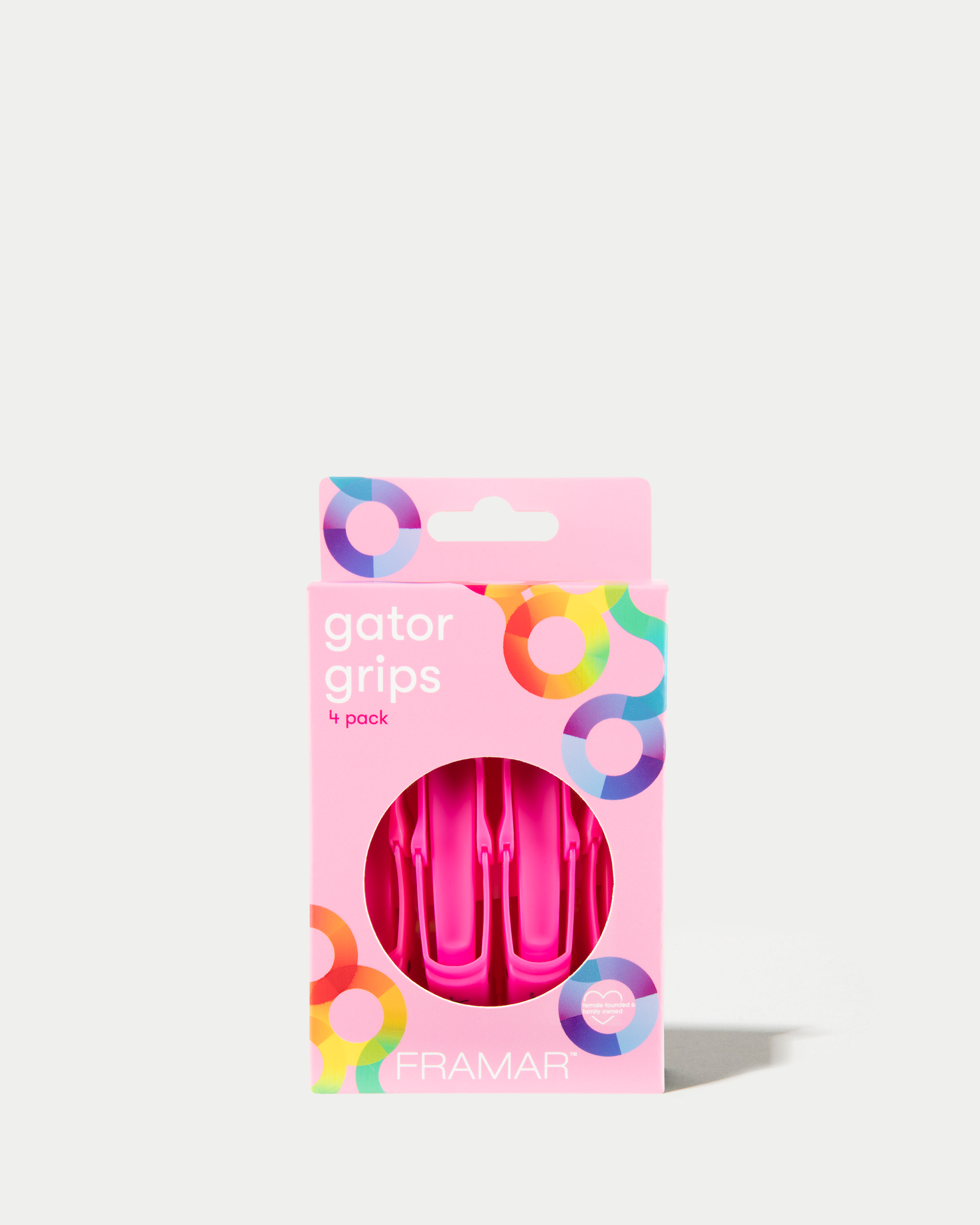 framar-gator-grip-clips-pink-4-mollette-antiscivolo image 2