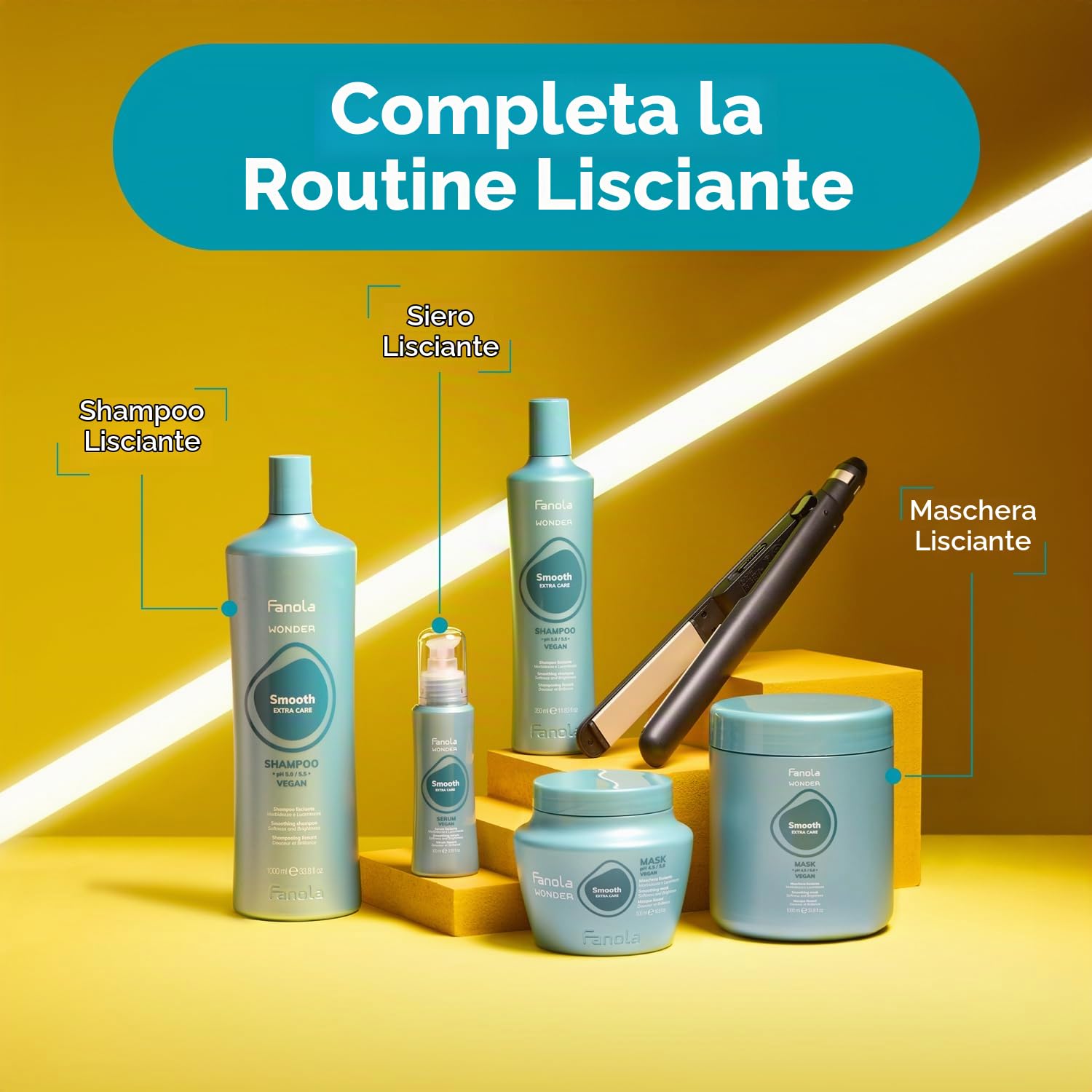 fanola-wonder-smooth-shampoo-lisciante-capelli-1000-ml image 6