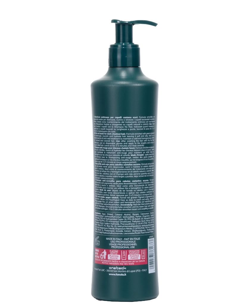 fanola-no-red-maschera-per-capelli-castani-350-ml image 2