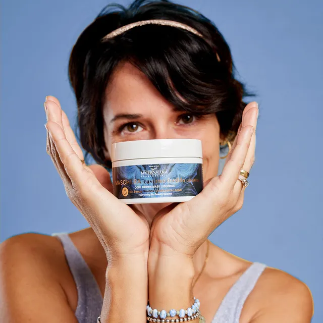 maternatura-maschera-castano-freddo-liquirizia-tonalizzante-anti-riflessi-caldi image 1