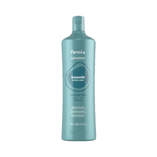 fanola-wonder-smooth-shampoo-lisciante-capelli-1000-ml image 1