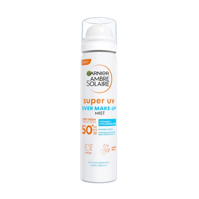 garnier-ambre-solaire-spray-fissante-per-make-up-spf50-75-ml image 1