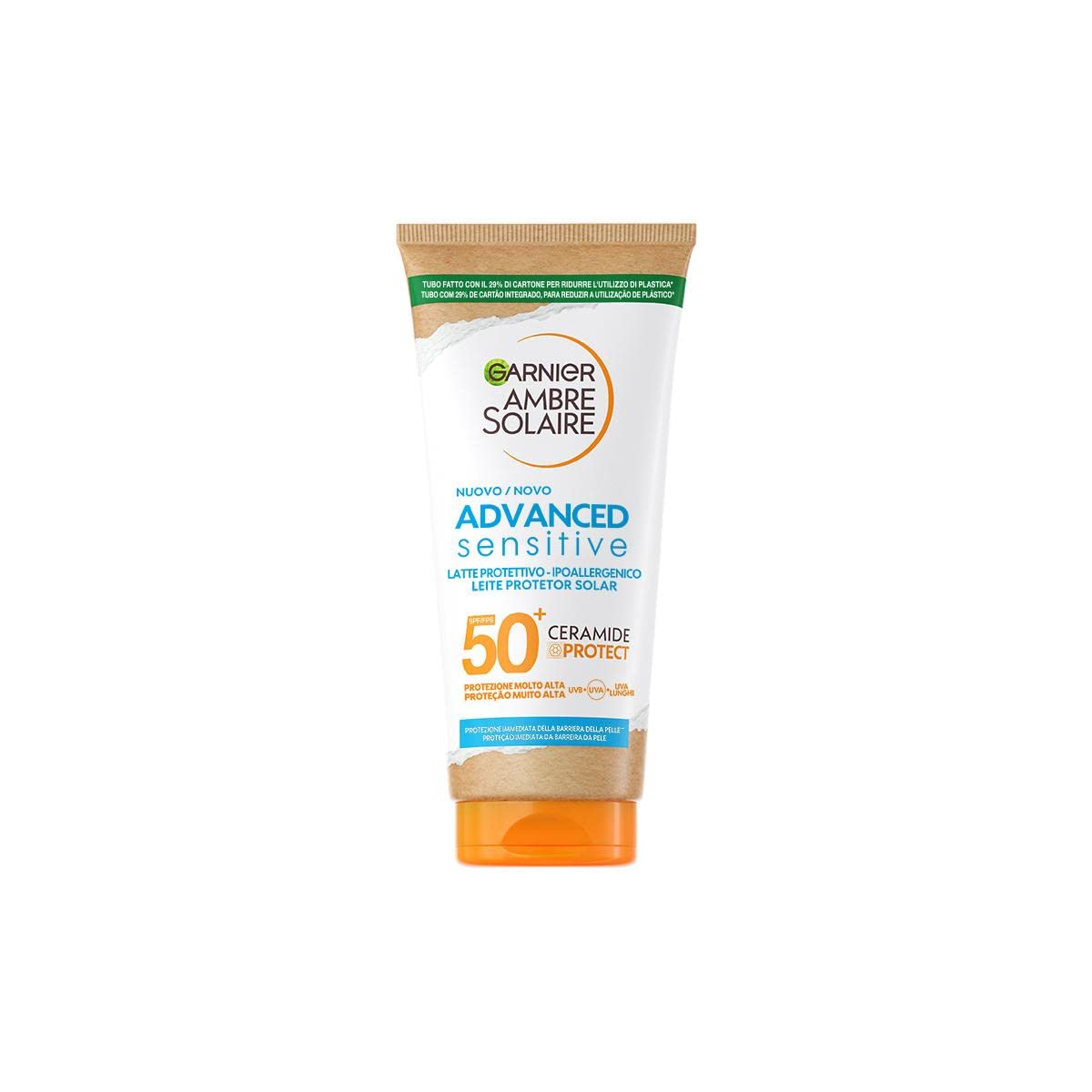 garnier-ambre-solaire-advanced-sensitive-adulti-ceramide-protect-latte-protettiv image 1