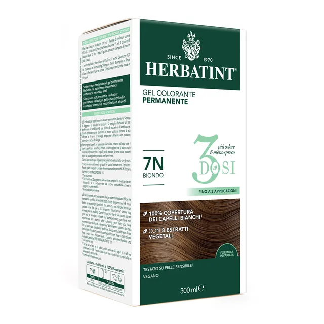 herbatint-gel-colorante-permanente-3dosi-7n-biondo-300-ml image 1