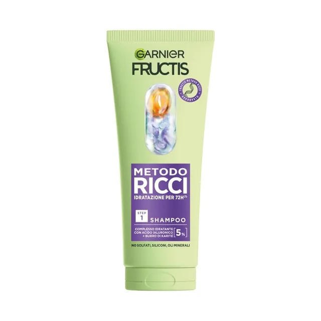 garnier-fructis-metodo-ricci-shampoo-idratante-200-ml image 1