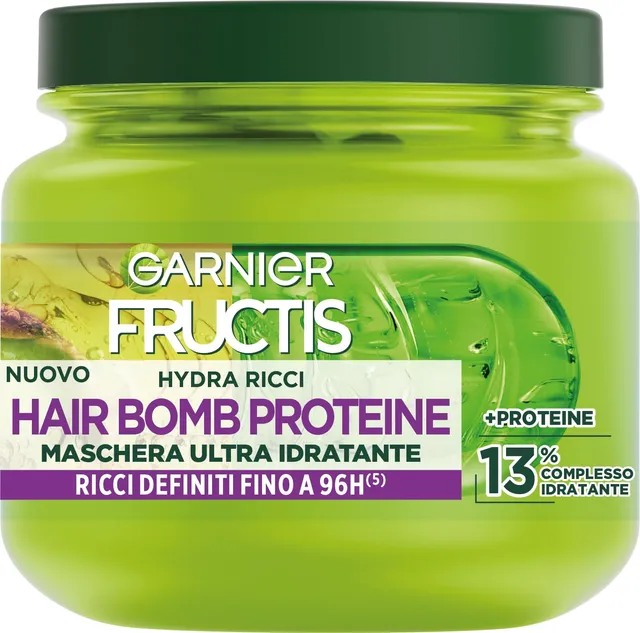 garnier-fructis-hydra-ricci-maschera-ultra-idratante-320-ml image 1