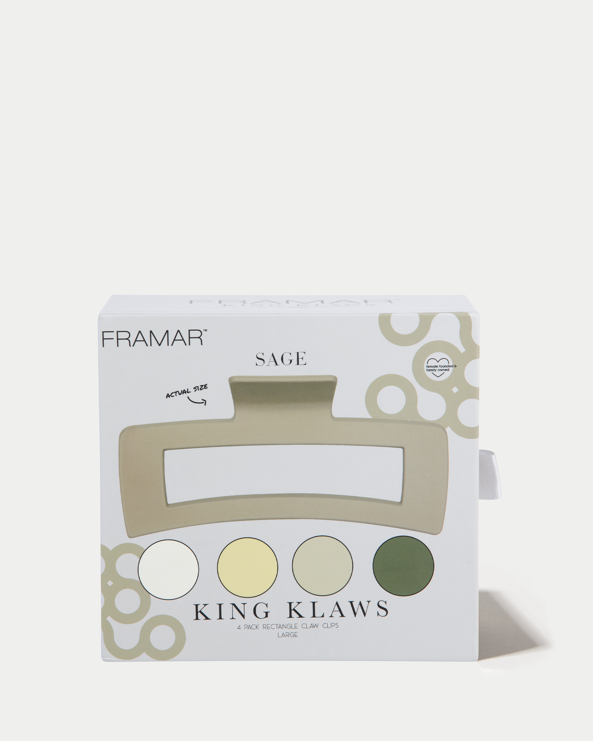 framar-king-klaws-sage-mollette-per-capelli-4-pezzi image 2