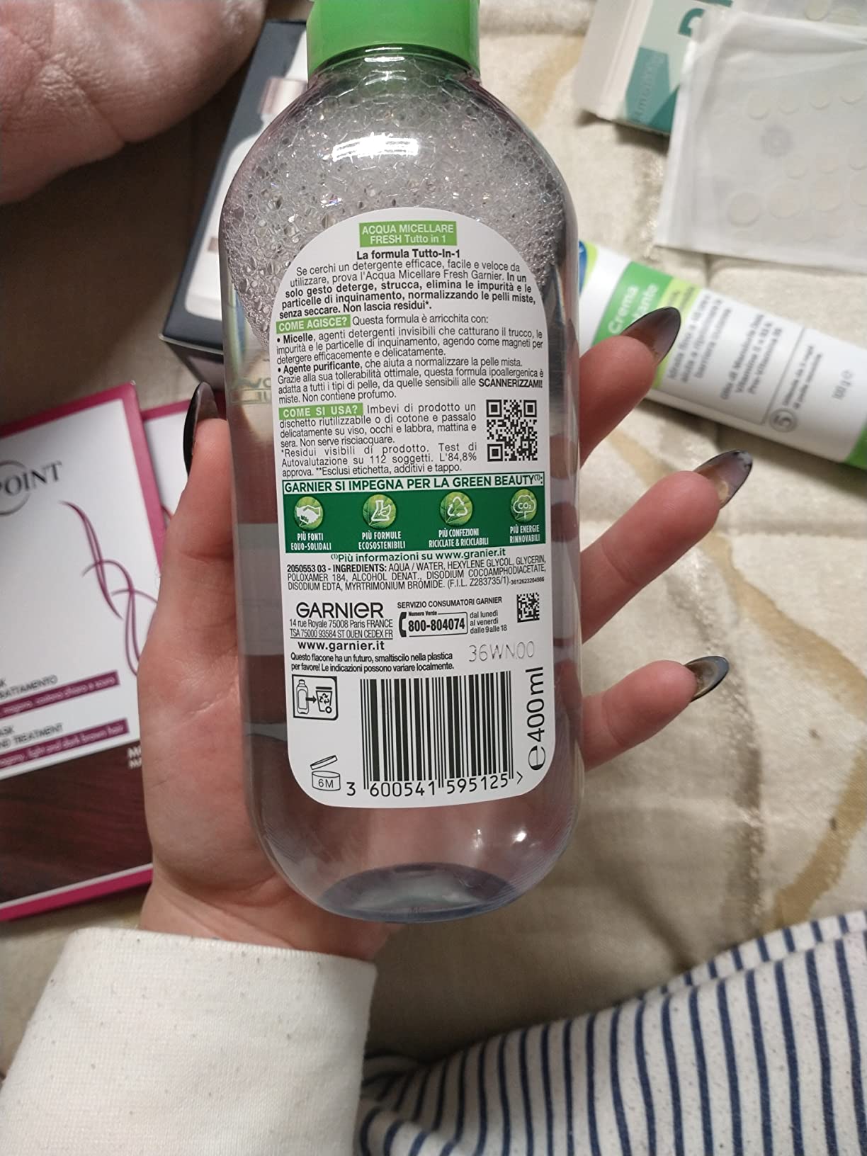 Delicata anche sugli occhi