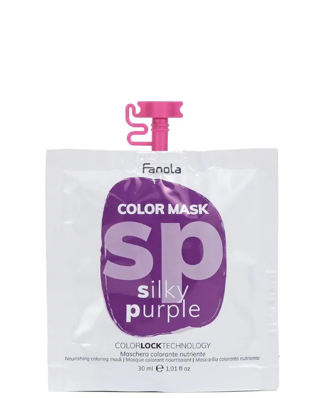 fanola-maschera-colorante-capelli-silky-purple-30-ml image 1