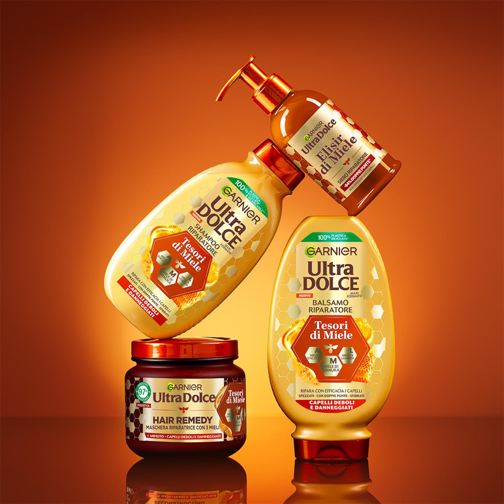 garnier-ultra-dolce-tesori-di-miele-balsamo-riparatore-6-x-250-ml image 4
