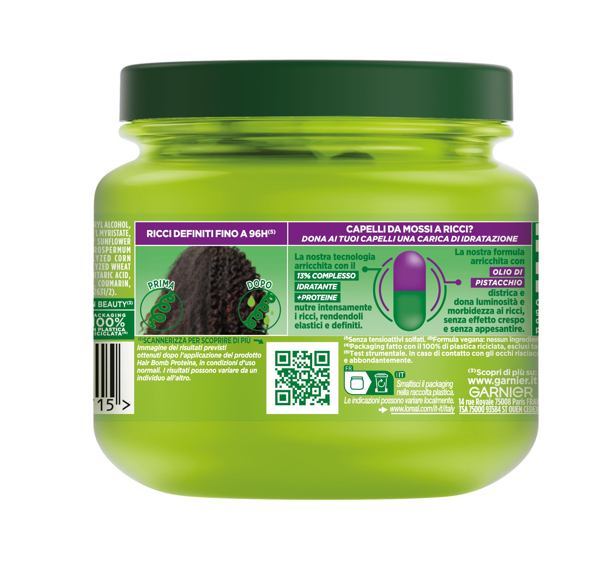 garnier-fructis-hydra-ricci-maschera-ultra-idratante-320-ml image 2