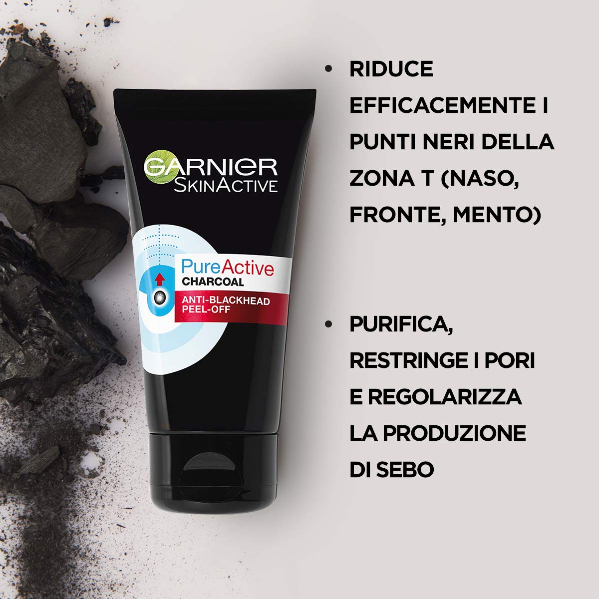 garnier-pure-active-maschera-peel-off-carbone-zona-t-50-ml image 2