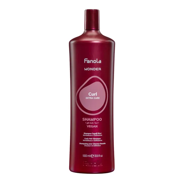 fanola-wonder-curl-shampoo-capelli-ricci-e-ondulati-1000-ml-sls-sles-free image 1