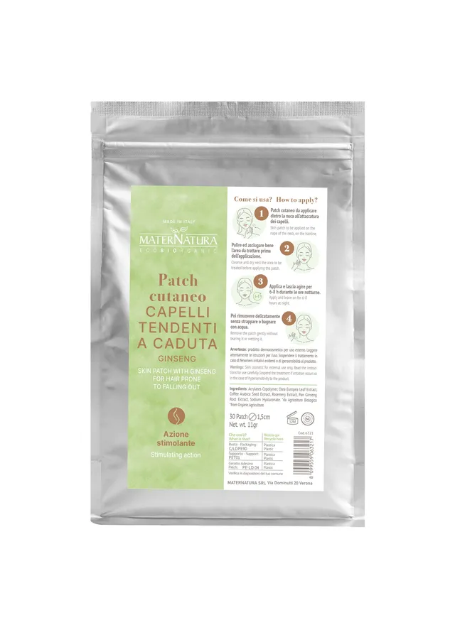 maternatura-skin-patch-ginseng-for-hair-prone-to-hair-loss-overnight-treatment image 1