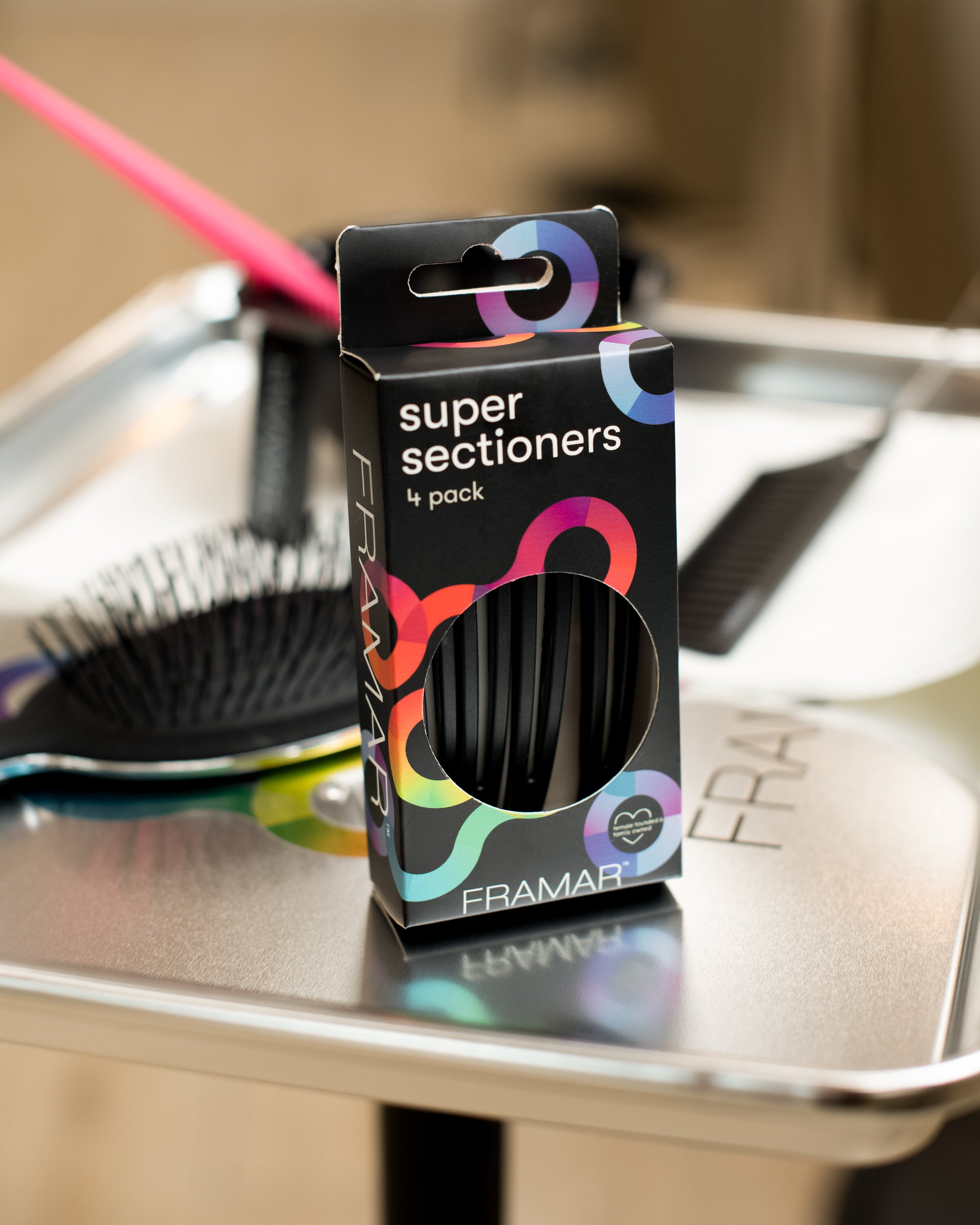 framar-super-sectioner-clips-black-mollette-separa-ciocche-4pz image 6