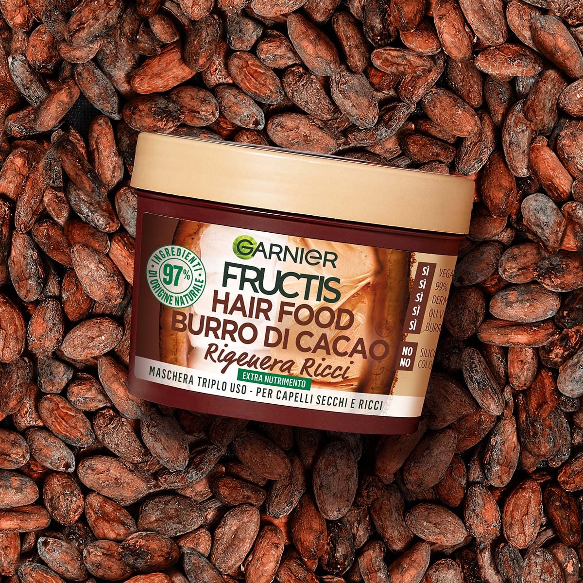 garnier-fructis-hair-food-burro-di-cacao-maschera-capelli-ricci-390-ml image 6