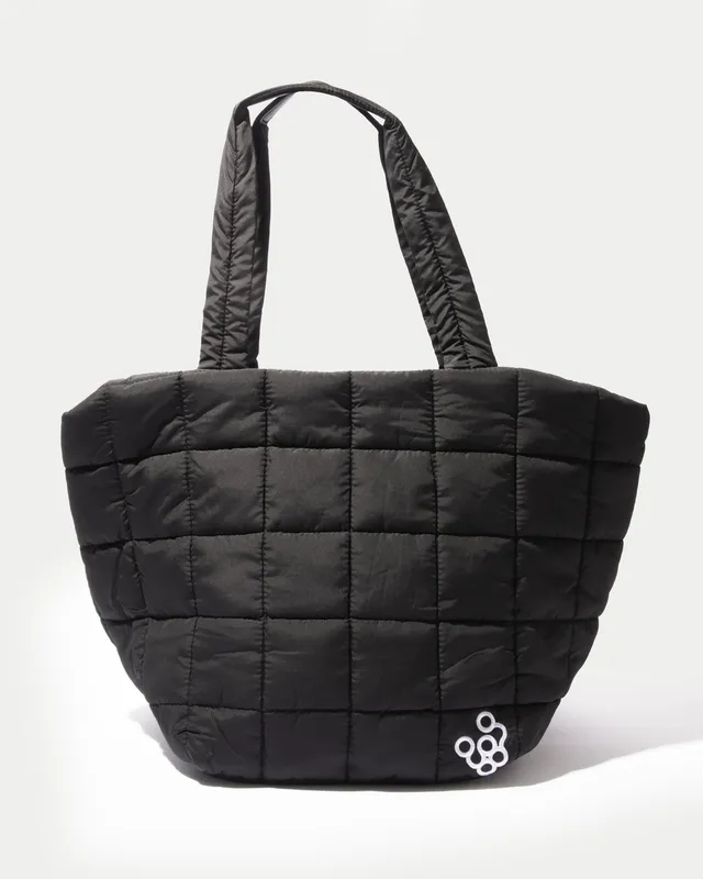 framar-puffer-tote-black-borsa-nylon-trapuntata image 1