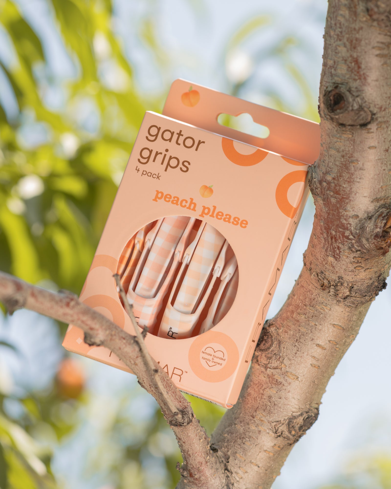 framar-peach-please-gator-grips-clip-goffrate-per-sezionare-4-pz image 6