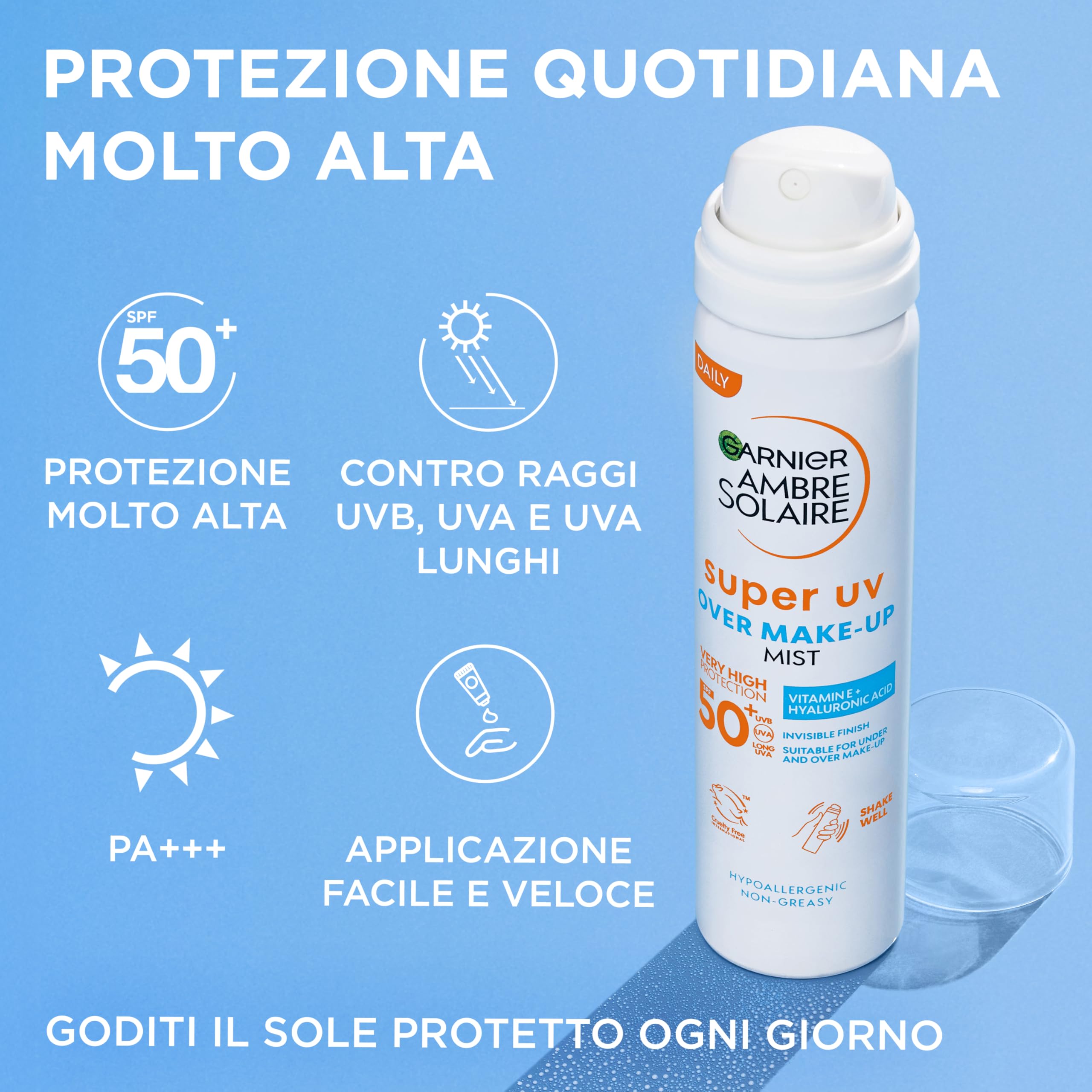 garnier-ambre-solaire-spray-fissante-per-make-up-spf50-75-ml image 2