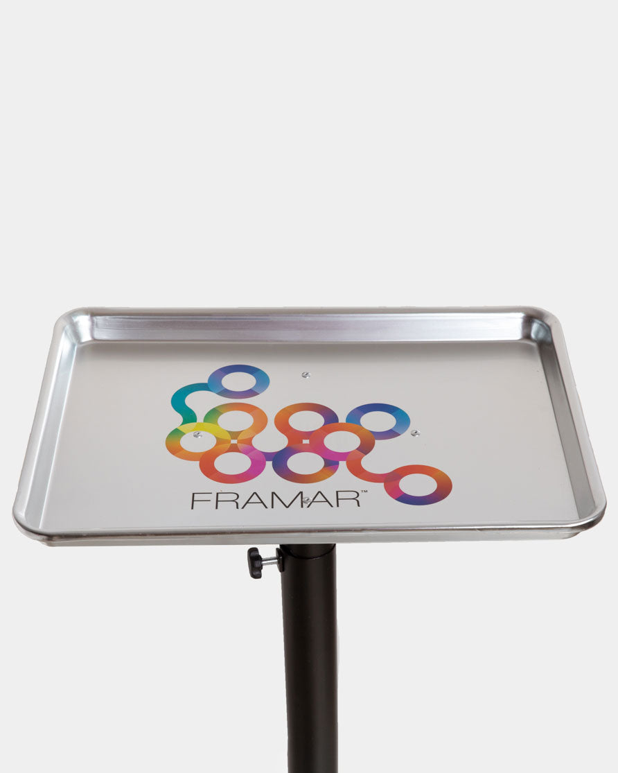 framar-creation-station-carrello-salone-con-vassoio-inox image 2