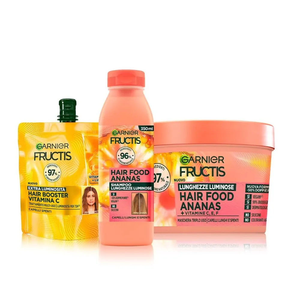 garnier-fructis-hair-food-ananas-routine-extra-luminosit-shampoo-maschera-hair-b image 1