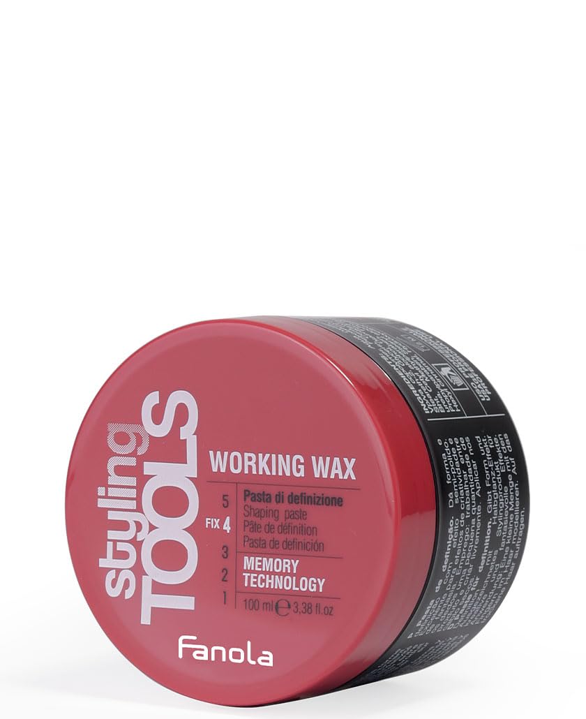 fanola-styling-tools-working-wax-pasta-di-definizione-per-capelli-100-ml image 1