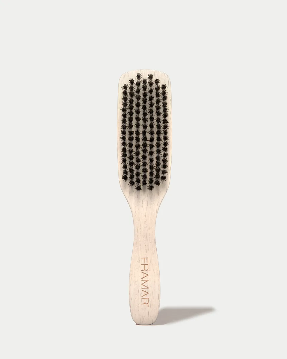 framar-boar-brush-beechwood-spazzola-in-setola-di-cinghiale-naturale image 1