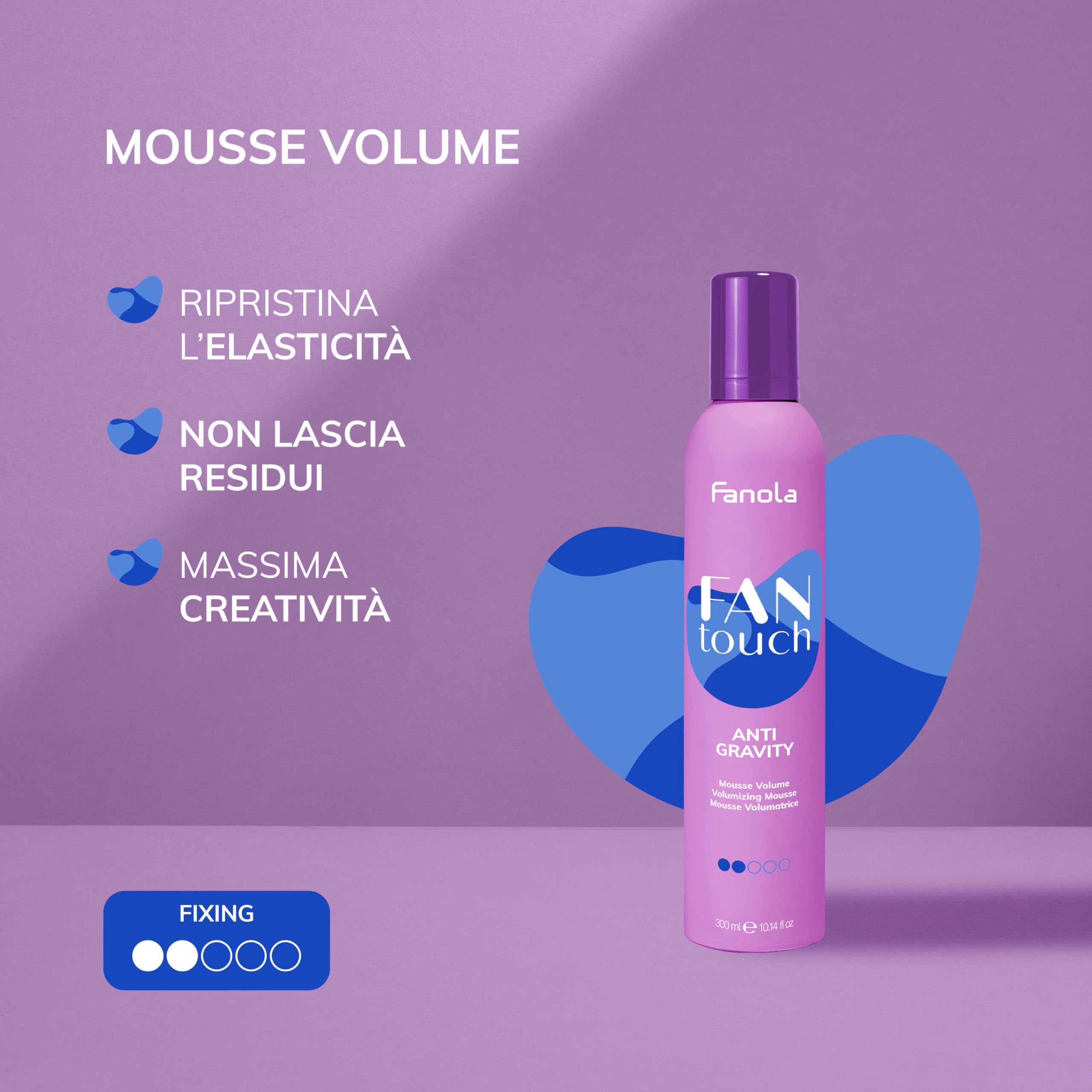 fanola-fantouch-mousse-volume-capelli-fissaggio-2-300-ml image 5
