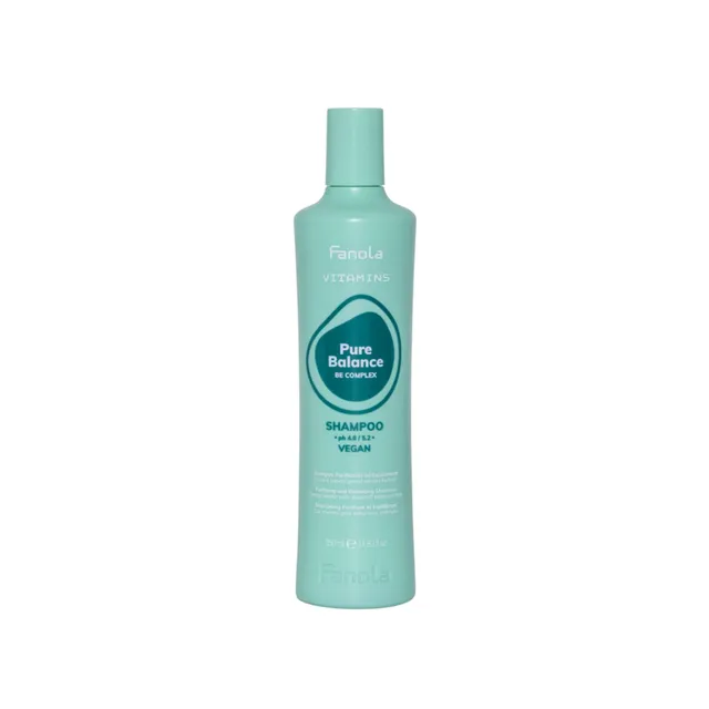 fanola-vitamins-pure-balance-shampoo-purificante-antiforfora-350-ml image 1