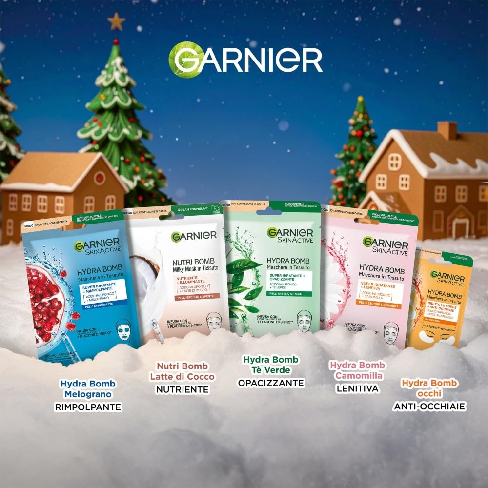 garnier-skinactive-hydra-bomb-cofanetto-regalo-skincare-5-maschere-viso-e-occhi image 4